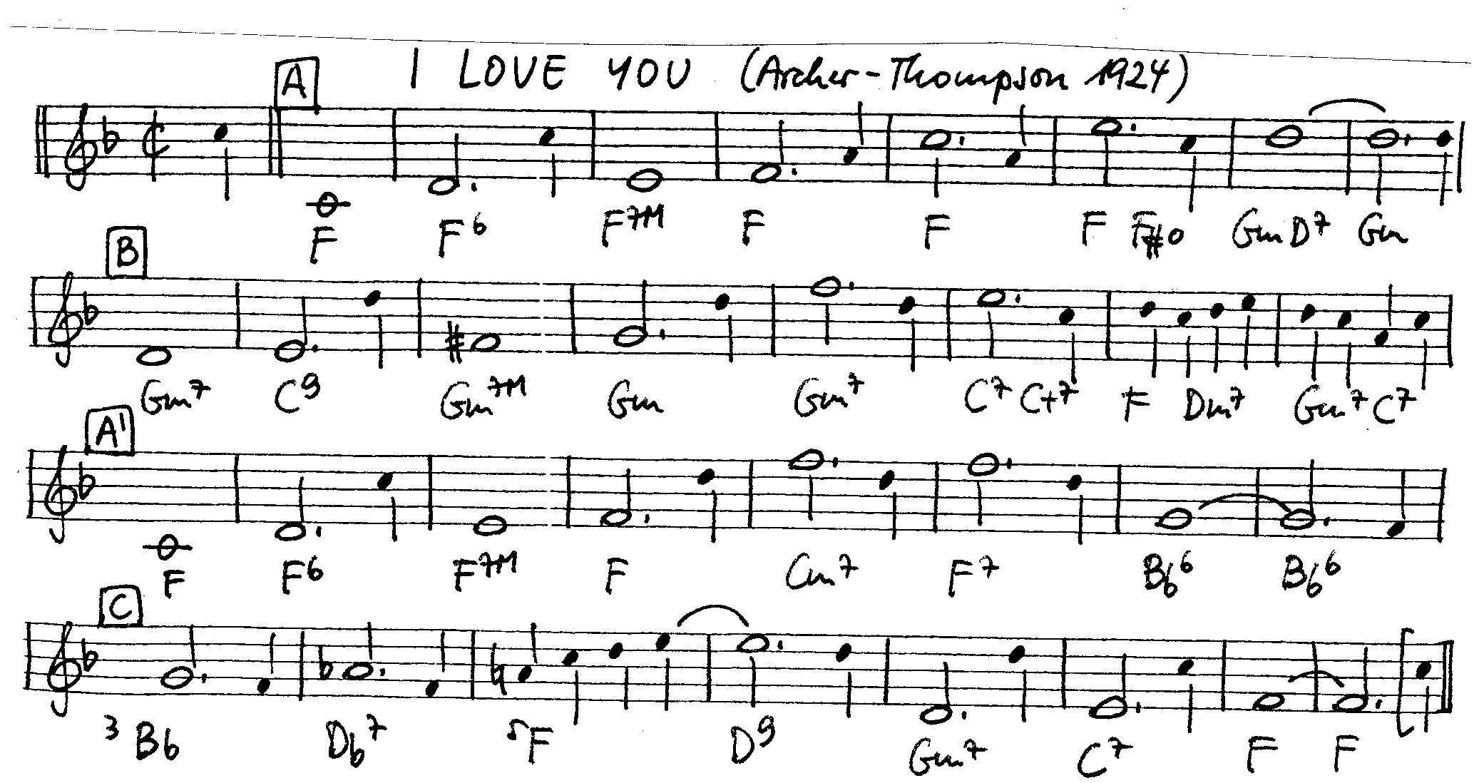 i love you (archer-thompson) leadsheet – book us for your next 20s or gatsby event